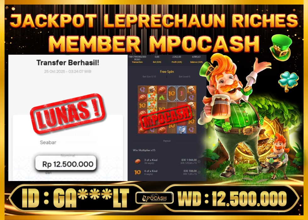 MPOCASH JACKPOT LEPRECHAUN RICHES
